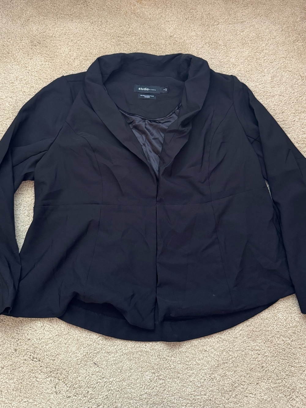 Torrid Studio Black Blazer
